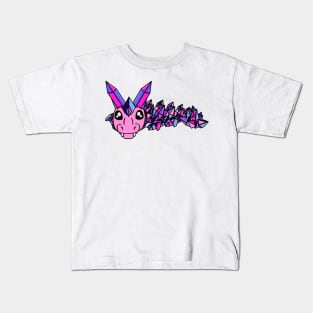 Omnisexual Pride Fidget Crystal Dragon Kids T-Shirt